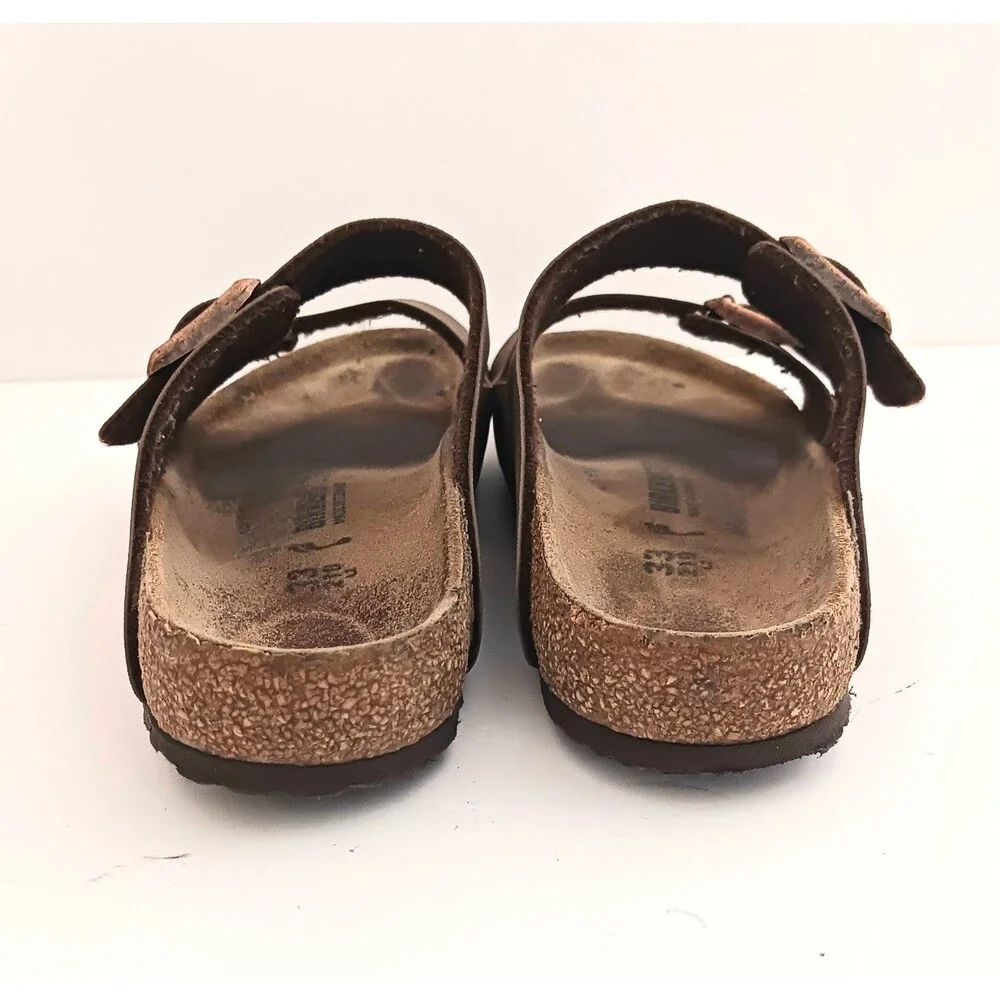 Birkenstock Arizona Mocha Big Kids Slide EU 33 US 2-2.5 Youth Narrow